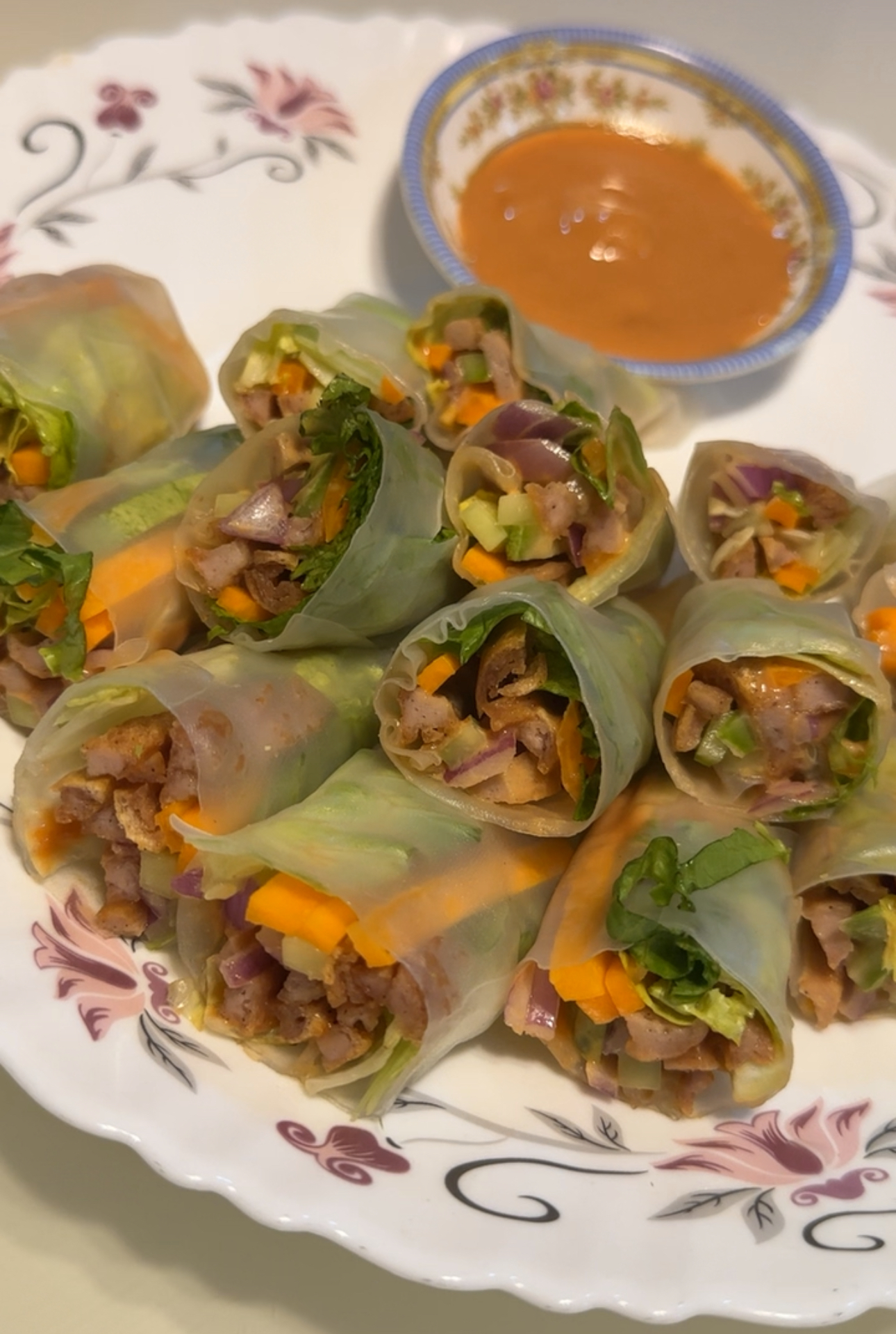 Rice paper rolls